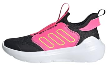 Adidas TENSAUR Komfort-Slip-On. Turnschuhe für Mädchen und Mädchen, Größe 28 bis 40, Schwarz , 34 EU