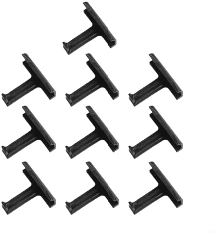 10 Stück Solarpanel für Wasserablauf-Clips für PV-Modulrahmen 30 mm bis 40 mm, aus wetterbeständigem Polymer zur Unterstützung der Wasserentfernung (30 mm)
