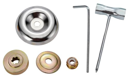 NiceNaiils Set da 6 pezzi Accessori decespugliatore | Ricambi e accessori decespugliatore a scoppio | Kit di Fissaggio per Lama Decespugliatore