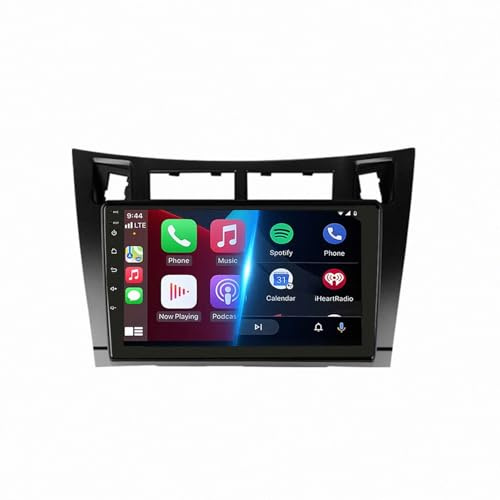 Car Radio per Toyota Yaris 2007-2011 9 Pollici Android 15 Lettore Multimediale Mirror Link Controllo Del Volante Per, 4 Core 2G+64G
