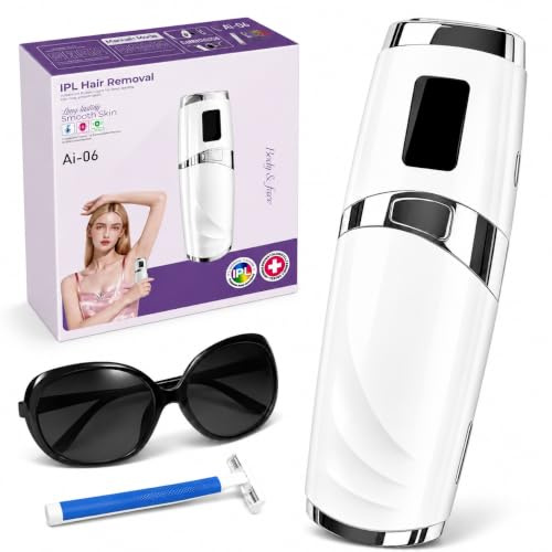 Epilatore Luce Pulsata, Massimo 21J, Depilatore Corpo Donna, 999 999 Impulsi Di Luce, Depilatore Viso Donna, Con Funzione Di Raffreddamento, Laser Peli, Adatto Per Le Ascelle, Il Filo Del Bikini