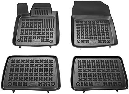 MDM Gummimatten für Renault Twingo II ab 06.2007> Passform, Fussmatten mit hohem Rand 5 cm, cod. 3D 5659