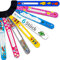 Notfall-Armband für Kinder von iQ-med | 6er Set, wasserfest, mit jedem Kulli beschreibbar | wiederverwendbar (Gemischt)