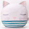 coopz Kuschelkissen Kinder Kinderkissen Kissenbezug Füllung HANDMADE, Farbe:mint
