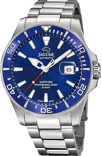 JAGUAR SWISS Made CAB.AUTOM.ESF.Azul.