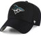 '47 Brand Cap SAN Jose Sharks H-MVP22WBV-BKD Schwarz, Size:OneSize