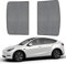 ThinSGO Tesla Model Y Sonnendach Sonnenschutz Glas Dach Sonnenschutz kompatibel mit Tesla Model Y 2020–2023 (2 Stück)