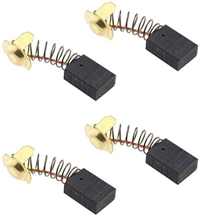 ECSiNG 2 Pairs of Carbon Brushes Motor Carbon Brushes with Automatic Shut-Off 6 x 11 x 15 mm Compatible with Collomix UniMix Agitator for Cement Mixer U1300