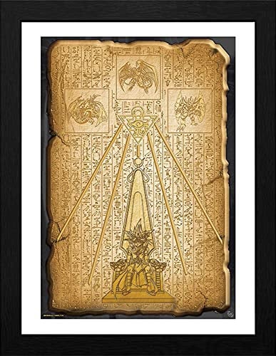 GB eye GBYDCO003 Framed Collector Print Yu Gi Oh! Egyptian Tablet 30 x 40 cm