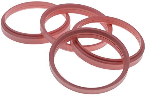 4X Zentrierringe 76,0 x 66,5 mm Rosa Felgen Ringe Made in Germany