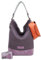 Fritzi aus Preussen Damen Izzy07 Olga Canvas Plumy Hobo