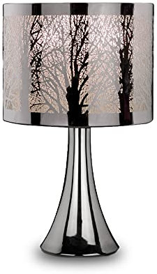 Yaldram Tree Scene Design Touch Lamp, Perfect for Any Room, Nightstand Lamp for Bedroom Living Room Guest Room Bedside Table Lamp