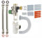 Kit di connessione per scaldabagno con gruppo di sicurezza anticalcare QUICK PLOMBERIE