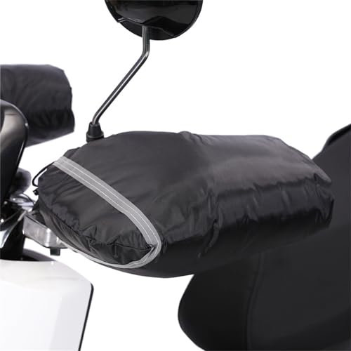 Motorrad-Lenkerhandschuhe, Motorrad-Lenkermuffen, Winter, Verdickt, Wasserdicht Winddicht Roller Schneemobile Fahrräder Handmuffs Motorrad-Handschuhe, Handwärmer for Männer Und Frauen
