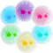 Hilph Kinder Kühlpads Kühlpacks für Kinder, Wiederverwendbare Kleine Runde Kühlpads Kühlakkus Kühlkissen für Beulen, Fieber, Prellungen, Zahn- oder Kopfschmerzen, 2.5x 2.5（6 Stück）