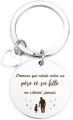 Cadeau Fête Des Peres Cadeau Papa Porte Clef Original Cadeau Pour Papa Noel Original Porte-Clés Cadeau Anniversaire Papa Cadeau Futur Papa Idee Cadeau Beau Pere Idee Cadeau Pour Papa Cadeau Homme Noël