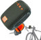 Fahrradradio, Lautsprecher für Fahrrad - 500mAh Motorradradio-Lenkerlautsprecher | Outdoor-Stereolautsprecher, kleine Fahrradradiogeräte, Mountainbike-Zubehör für Motorräder Grün