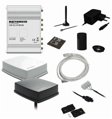 Kathrein CAR 5G LTE/WLAN – Router Set – sw schwarz