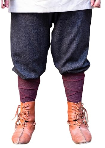 Burgschneider Mittelalter Hose Rus Hose Ivar Fischgrät Wolle - Herren Wikinger Gewandung LARP - Cosplay & Mittelaltermarkt