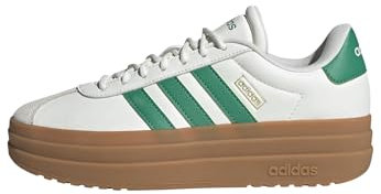 adidas Damen VL Court Bold Shoes, core White/Court Green/Gold met., 42 EU