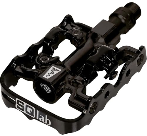 SQlab Kombipedale 510, MTB Tour & Travel Fahrradpedale, Pedale in schwarz, Größe S