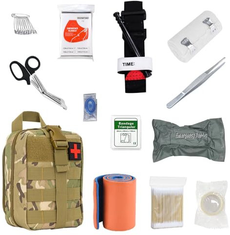 First Aid Kit Survival,Medizinische Taktische Tasche, Taktische Erste Hilfe Tasche,Erste Hilfe Trauma Set,Erste Hilfe Set Outdoor