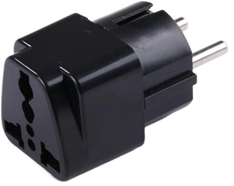 Adattatore per da viaggio europea, adattatore per europea, adattatore per EU US, convertitore di presa | Adattatore da presa da viaggio per Germania, Europa, molti p