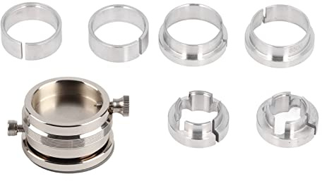 LIYJTK Uhrwerkhalter Edelstahl Reparatur Wartungswerkzeuge 8-teiliges Set BZ 2000 ETA 7750 Kit