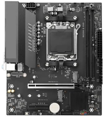 Compatibile for HUANANZHI B650M B PRO, AM5 | Scheda Micro-ATX con DDR5, EXPO, Wi-Fi, NVMe M.2; perRyzen 7000/8000/9000.