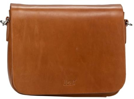 Jost Leder Schultertasche Umhängetasche Rana Shoulder Bag Cognac braun