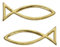 Knorr Prandell – Fisch aus Wachs gold 40 x 13 mm