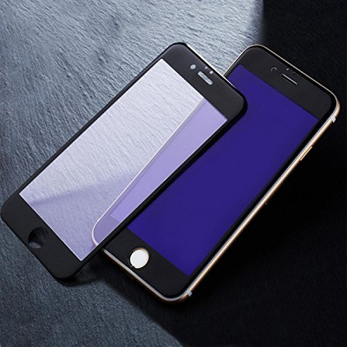 numerva iPhone 7 Plus Panzerglas, Schutzfolie Folie [3D Panzerfolie, 9H Härtegrad Echt Glasfolie] Panzerglasfolie für iPhone 8 Plus Displayfolie [Schwarz]