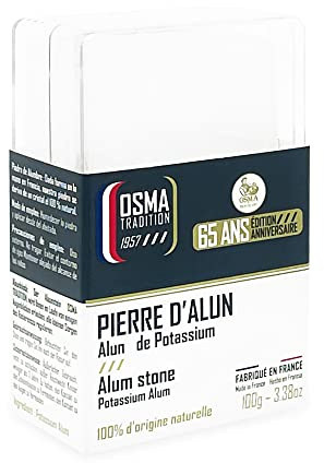 OSMA LABORATOIRES Alaun Stein In Plastikbox, 12er Pack(12 X 100 g)