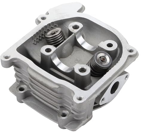 WOOSTAR 39mm Zylinderkopf 64mm Ventile Ersatz für 4-Takt GY6 49ccm 50ccm ATV Roller Moped 139QMA 139QMB Motor
