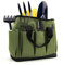Ledeak Sac à Outils de Jardinage, Sac fourre-Tout de Rangement Jardinage Cadeau Organiseur avec Plusieurs Poches Jardinage Jardin Amovible Trousse