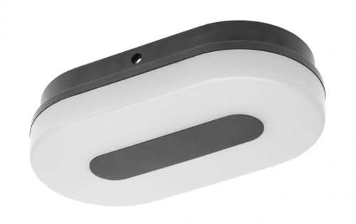 GTV lighting LED-Leuchte TWIST 10W, 750lm, 175-250VAC, Ra>80, IP65, IK08, 120°, 4000K, oval