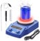 PRECIPETTE Agitateur Magnétique Chauffant Digital 1500rpm 280°C 5L Agitateur Magnétique à Plaque Chauffante 135mm Numérique Mélangeur Magnétique de Laboratoire avec écran LED