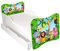 AS-TOR Kinderbett Jugendbett Wiki 70x140 mit Matratze und Schublade - Bett Schlafzimmer Kindermöbel Kinderbetten für Mädchen und Junge, Hochwertige Möbelplatte, Solide und Sicher, Urwald