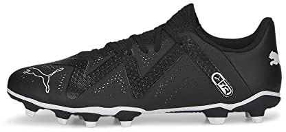 PUMA Herren Future Play Firm Artificial Ground Sneaker, schwarz/weiß, 40 EU