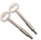 EAI Sash Window Keys for Security and Ventilation Locks | Satin Nickel | Pack of 2 Keys…