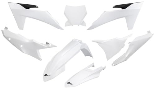 UFO PLAST KIT WEISS 20-24 Ktm SX 250 2023-2024, Weiß, Keine Größenangabe