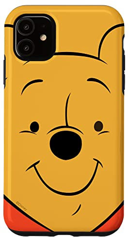 iPhone 11 Disney Winnie the Pooh Face Honey Yellow Case