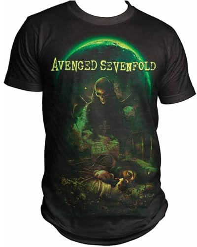 Men'S Avenged Sevenfold Killing Moon T Shirt Black XXL