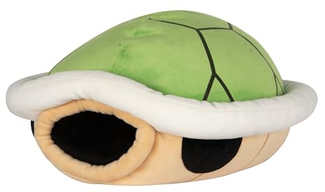 Club Mocchi Mocchi Super Mario Green Shell Mega-Plüschfigur, 38,1 cm – Super-Mario-Sammelspielzeug für Kinder ab 3 Jahren