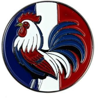 Pin's Coq Bleu Blanc Rouge - Animaux - qualité de finition - Epingle - Broche - Badge - PINS PATRIOTES FRANCE