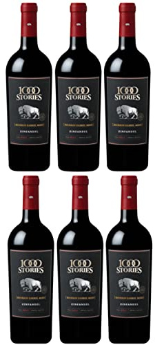 Fetzer 1000 Stories Bourbon Barrel Aged Zinfandel Rotwein Trocken USA Kalifornien inkl. FeinWert E-Book (6 x 0.75l)