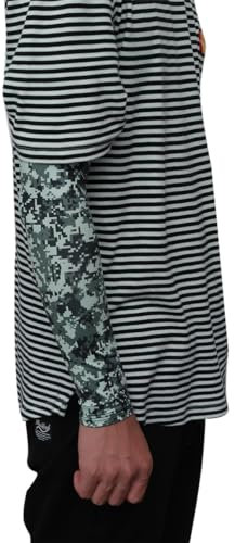 KOMBIUDA Camouflage-armstulpen Aus Eisseide Uv-schutz Sonnenschutzmanschetten Leicht Und Atmungsaktiv Für Angeln Und Outdoor-aktivitäten