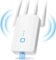 WLAN Verstärker, Ultraxtender WLAN Repeater, 1200Mbit/s Dualband WiFi Repeater mit WPS, 5G+2,4GHz Gigabit-LAN, AP Modus, Kompatibel Allen WiFi geräten, Alexa, routers