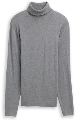 Tom Tailor Herren 1048017 Rollkragenpullover mit Kaschmir-Anteil