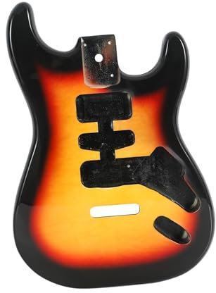 Gitarrenkorpus Elektrische Gitarre Body Kit Mahagoni Material DIY Holz Zubehör
